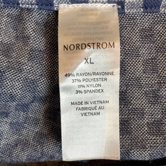 Nordstrom Plaid Ponte Crop Leggings XL - Picture 8 of 8